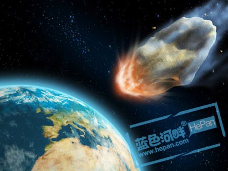 陨石撞地球会是什么景象