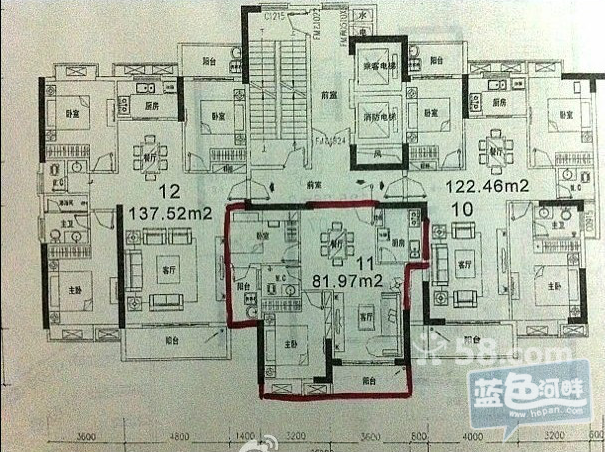 星湖城园心笋盘—19楼—望泳池—按揭43万—82平