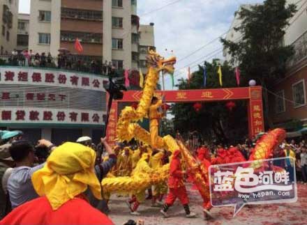 汕头澄海区港口社区十二年一次的"营龙爷",看到了各种著名的潮汕地区