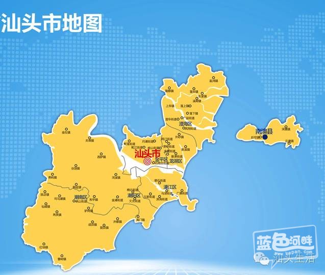 广东汕头地理位置图片